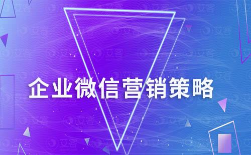 企業(yè)如何利用企業(yè)微信精準營銷獲客