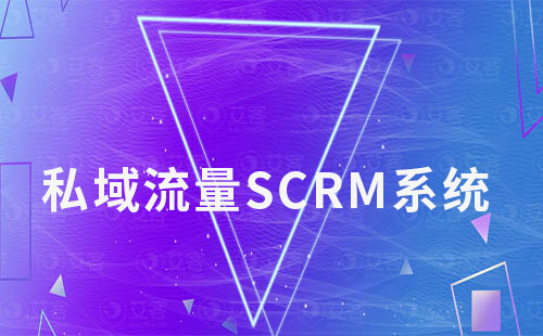 電商企業(yè)做私域流量選擇什么SCRM系統(tǒng)好